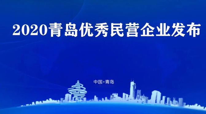 喜讯！MK官方网页版荣获2020青岛优秀民营企业